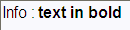 HTML rendered for oraType="html"
