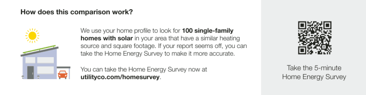 Image of Explainer module for the Solar Progress Report of a customer with an incomplete home energy analysis
