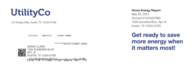 Image of Header module design for the Time of Use Welcome Report
