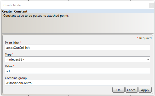 Image of Create Constant properties