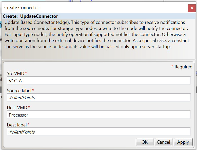Image of UpdateConnector properties