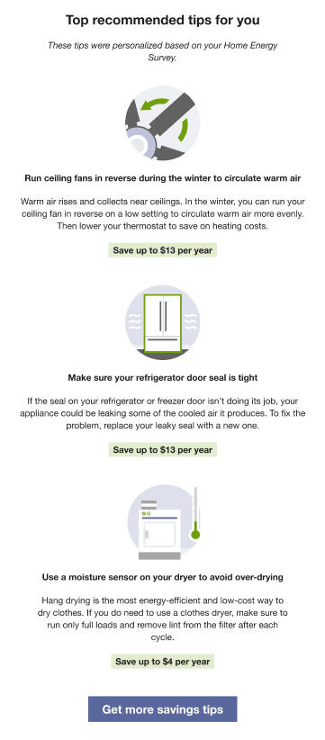 Example of the Tips module.
