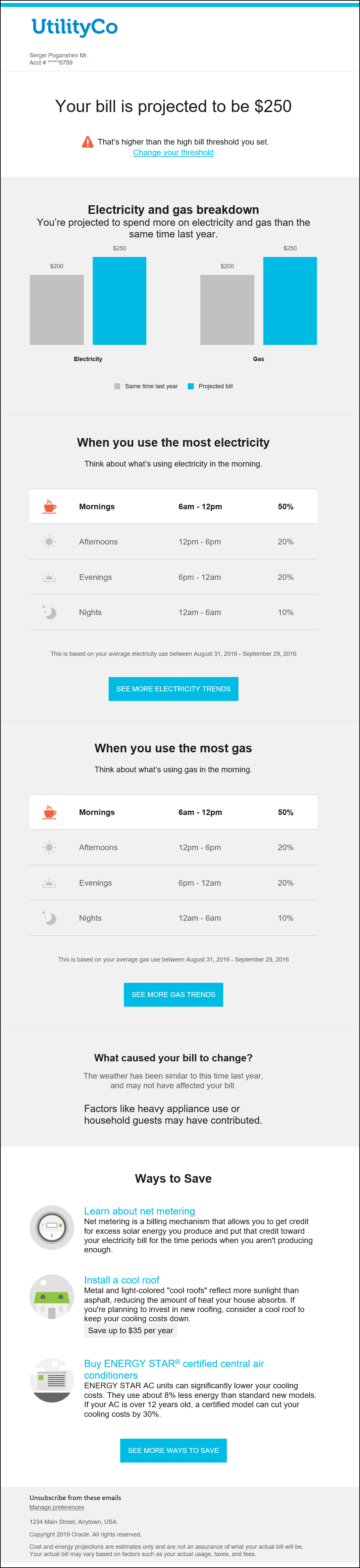 This image shows an example of the email.
