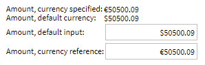 HTML renderizado para oraType="money"