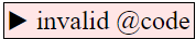 Invalid code image