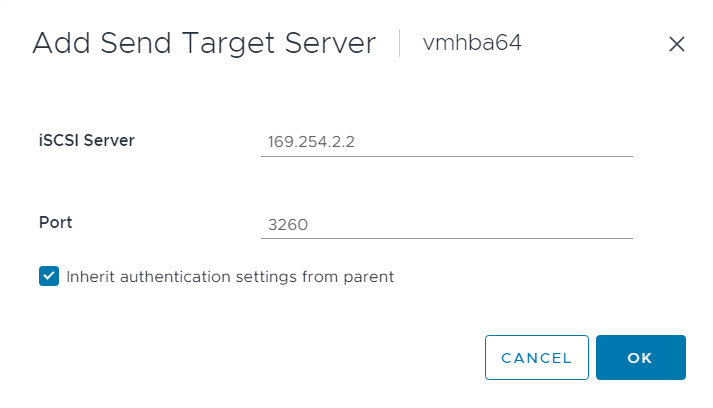 Add iSCSI Target Servers for Dynamic Discovery