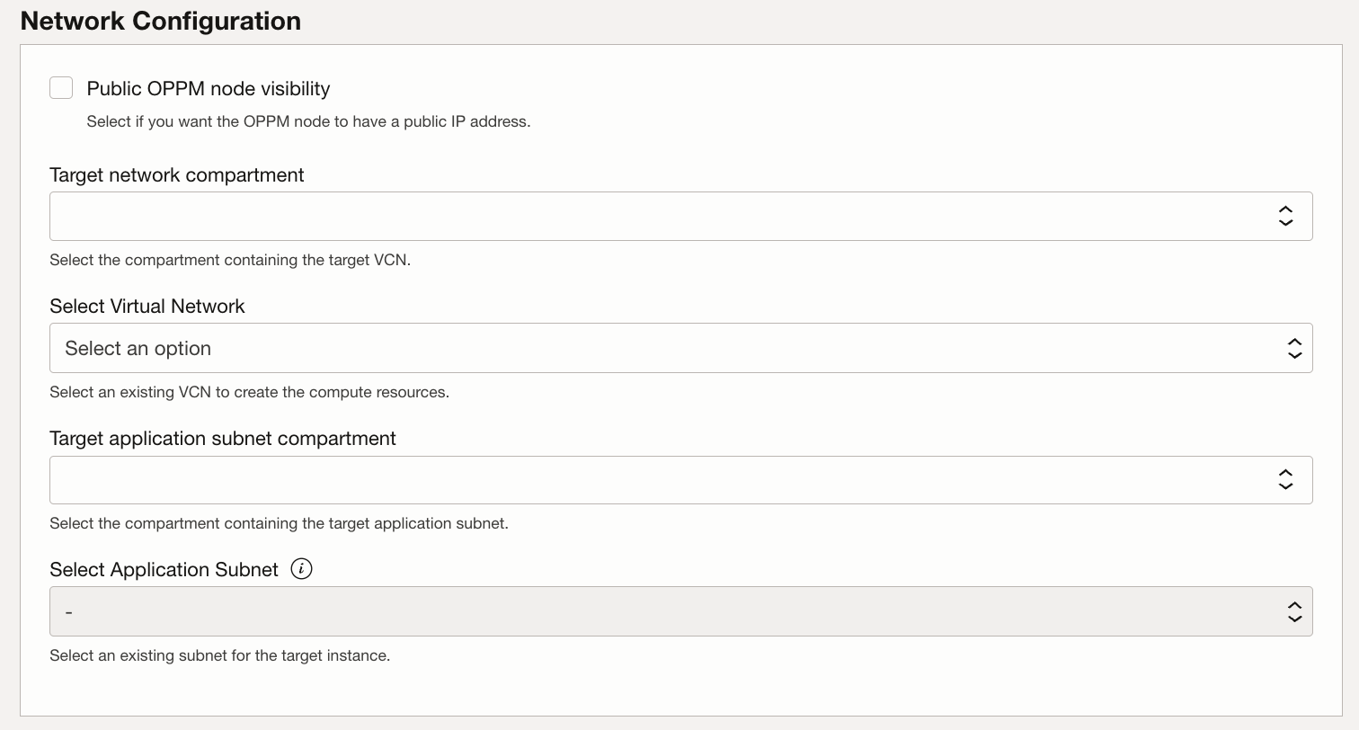 Network Configuration