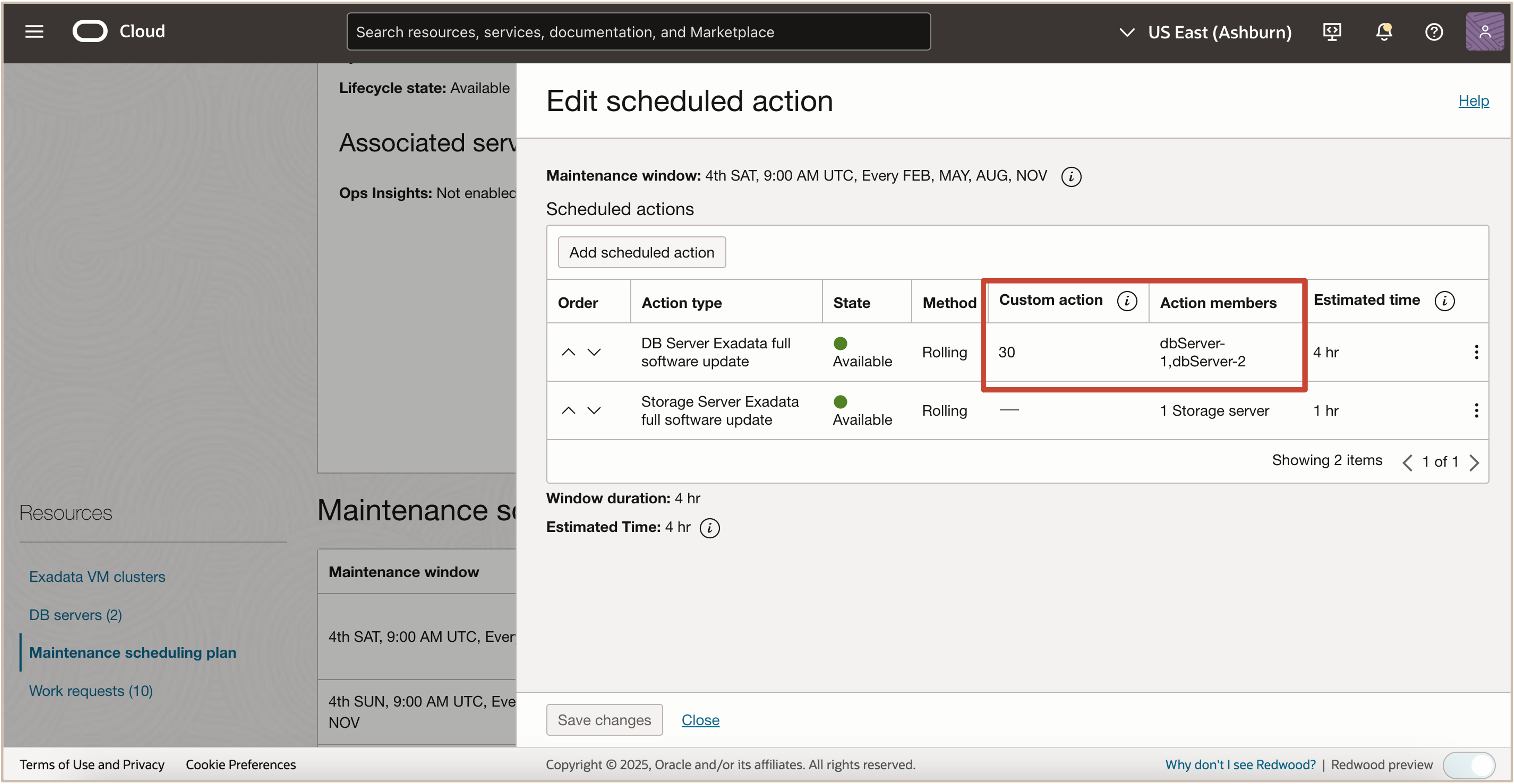 Image showing custom action Image showing custom action