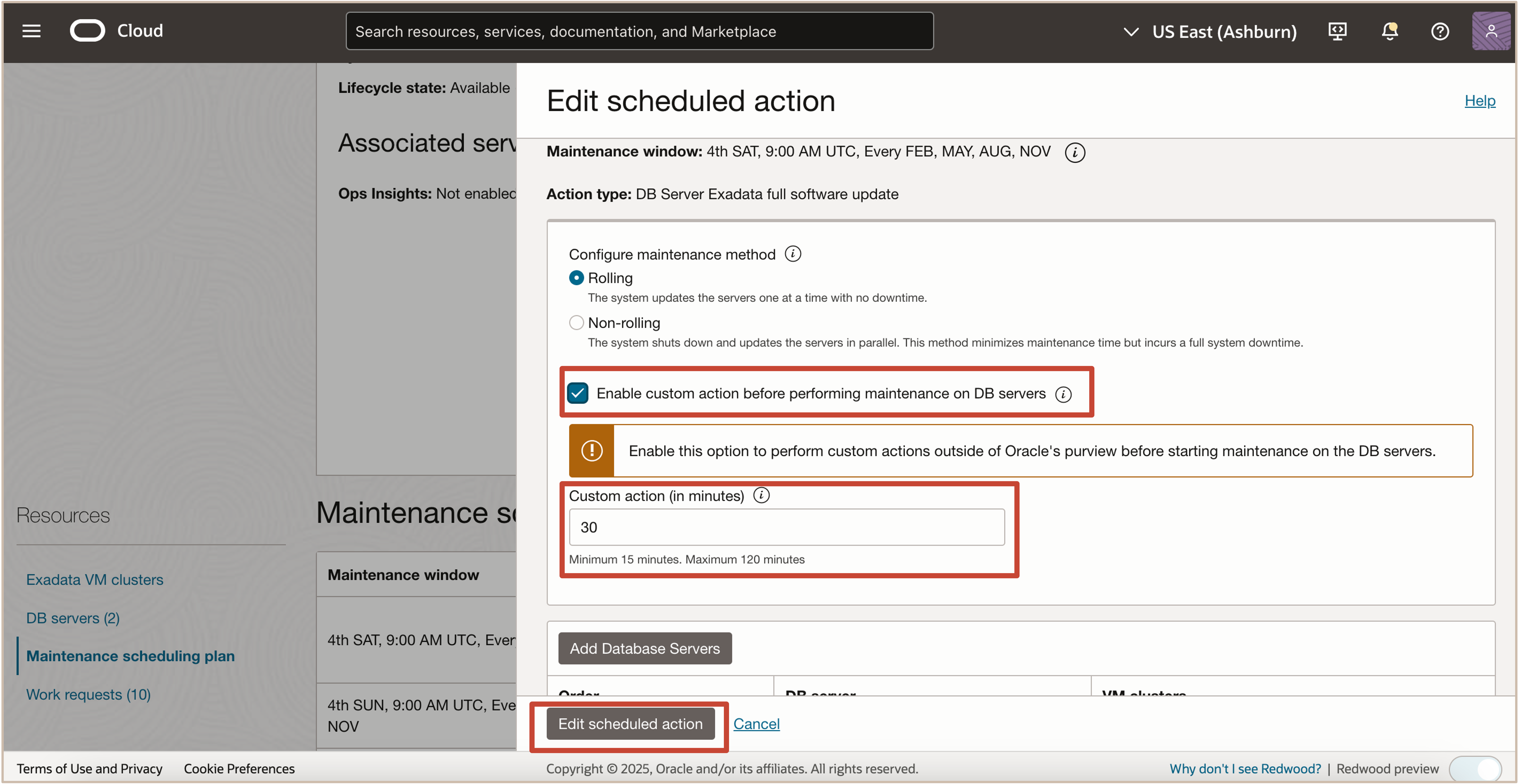 Image showing custom action Image showing custom action