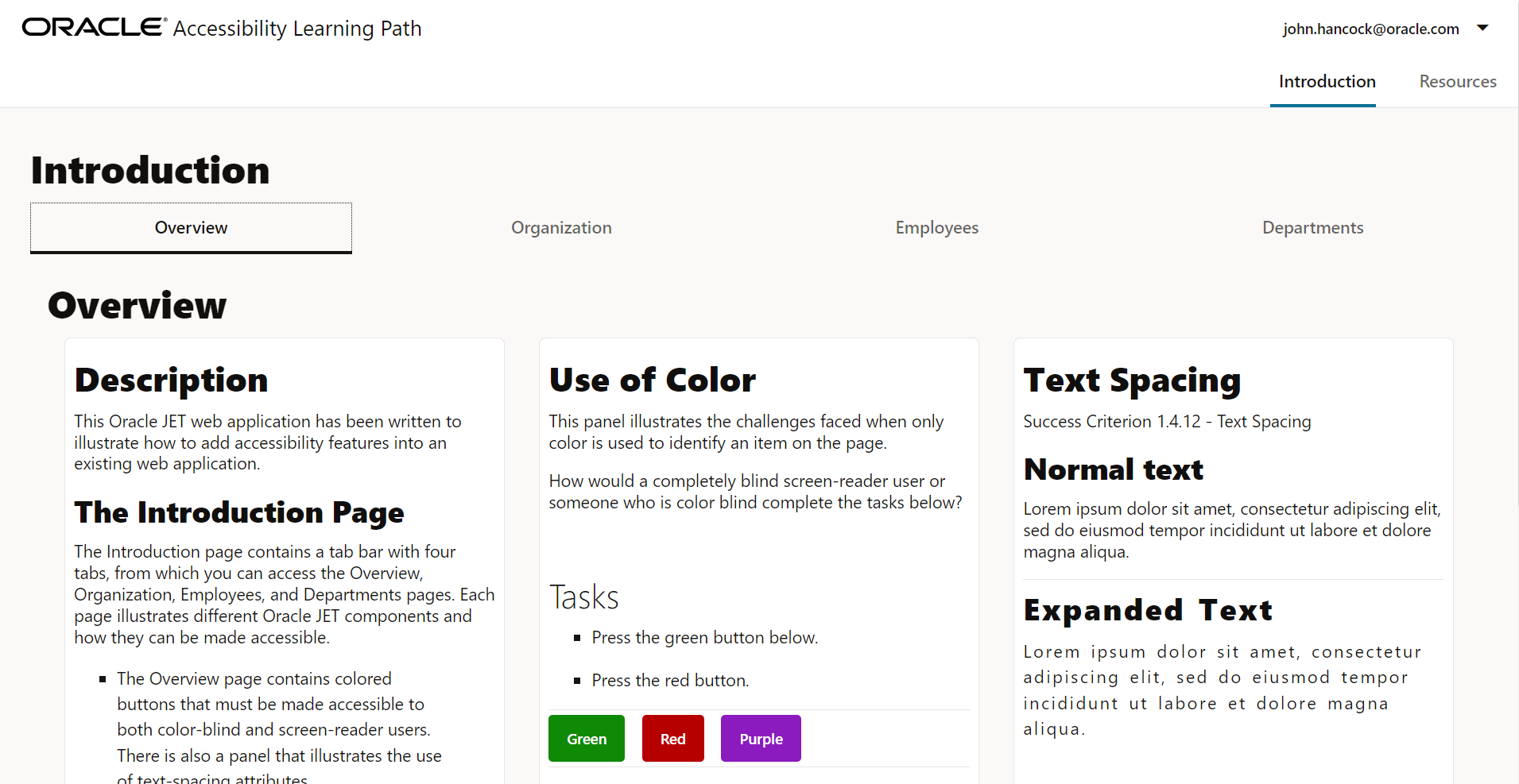 Web accessibility testing 1 - keyboard