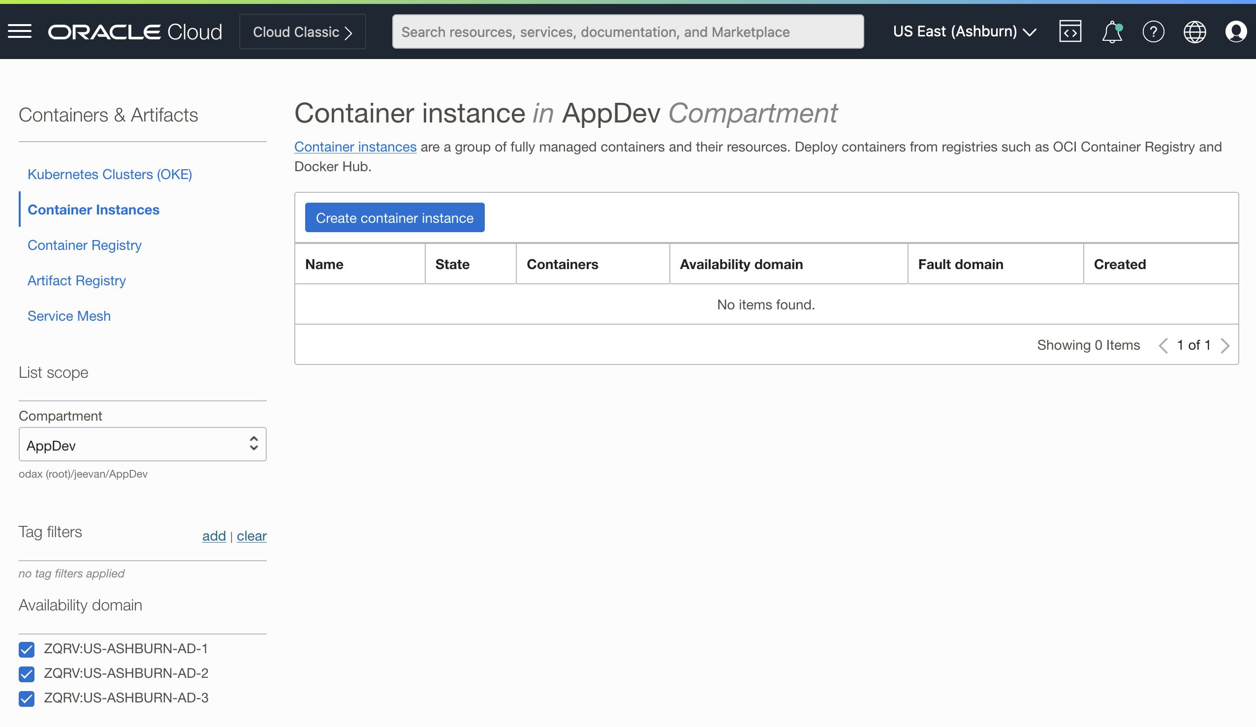 Manage Container Workloads On OCI Using The Container Instances Service Manage Container Workloads On OCI Using The Container Instances Service