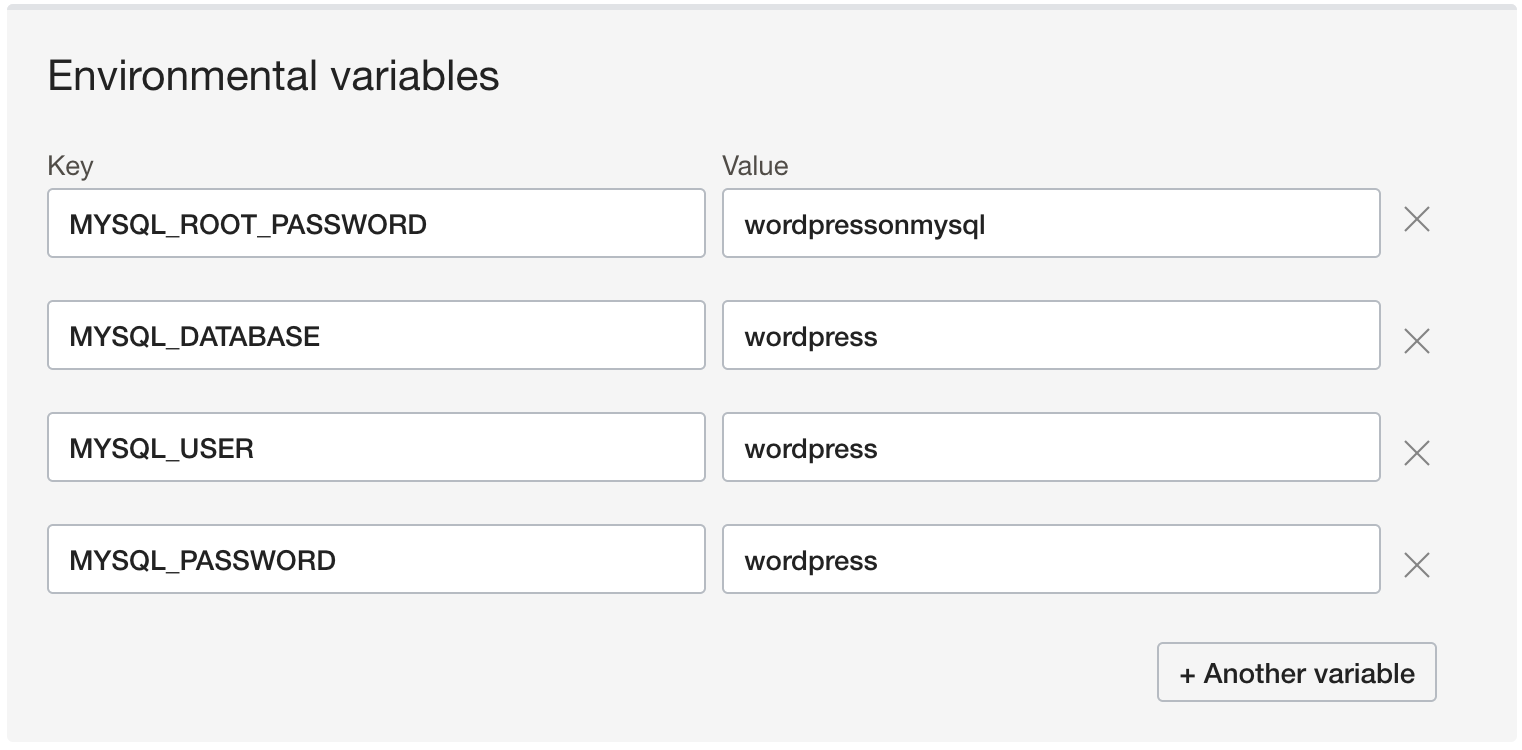 Set MySQL Params