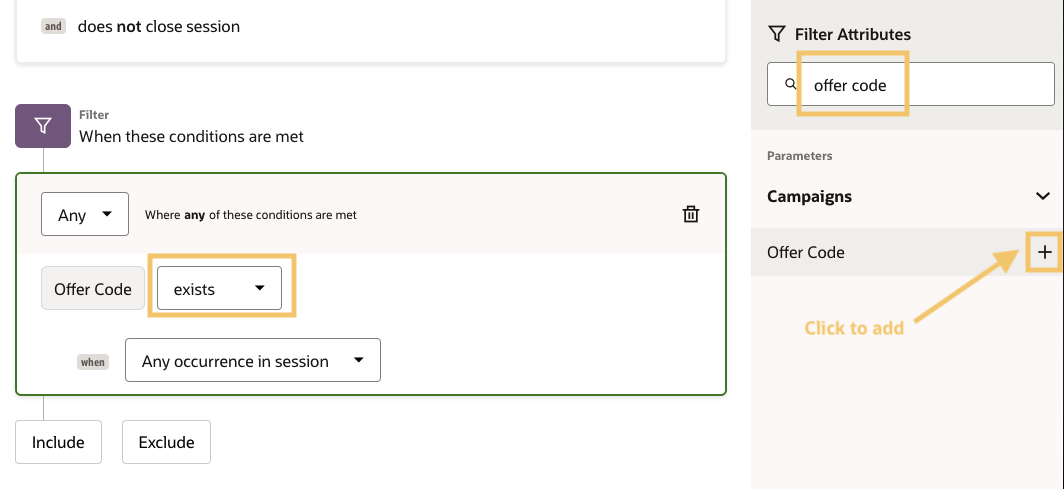 Adding Filters to your Action Adding Filters to your Action