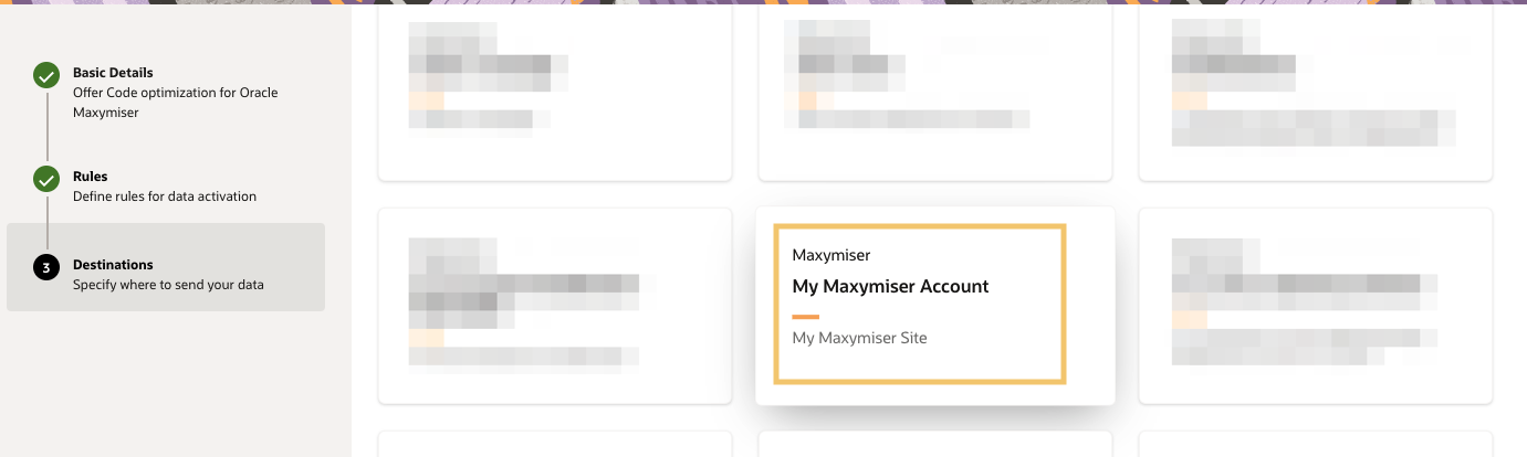 Selecting Oracle Maxymiser Selecting Oracle Maxymiser