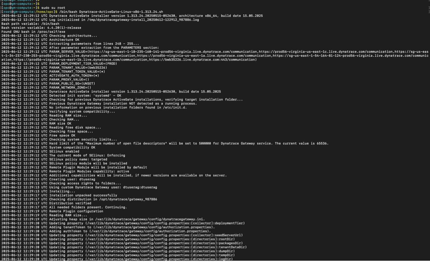 Install
