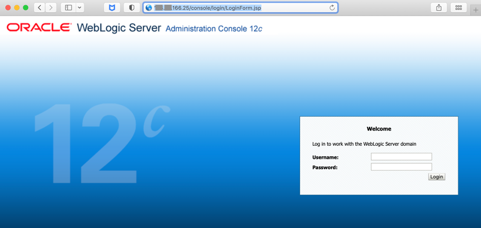 WLS Admin Console