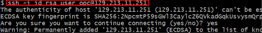 Security Message