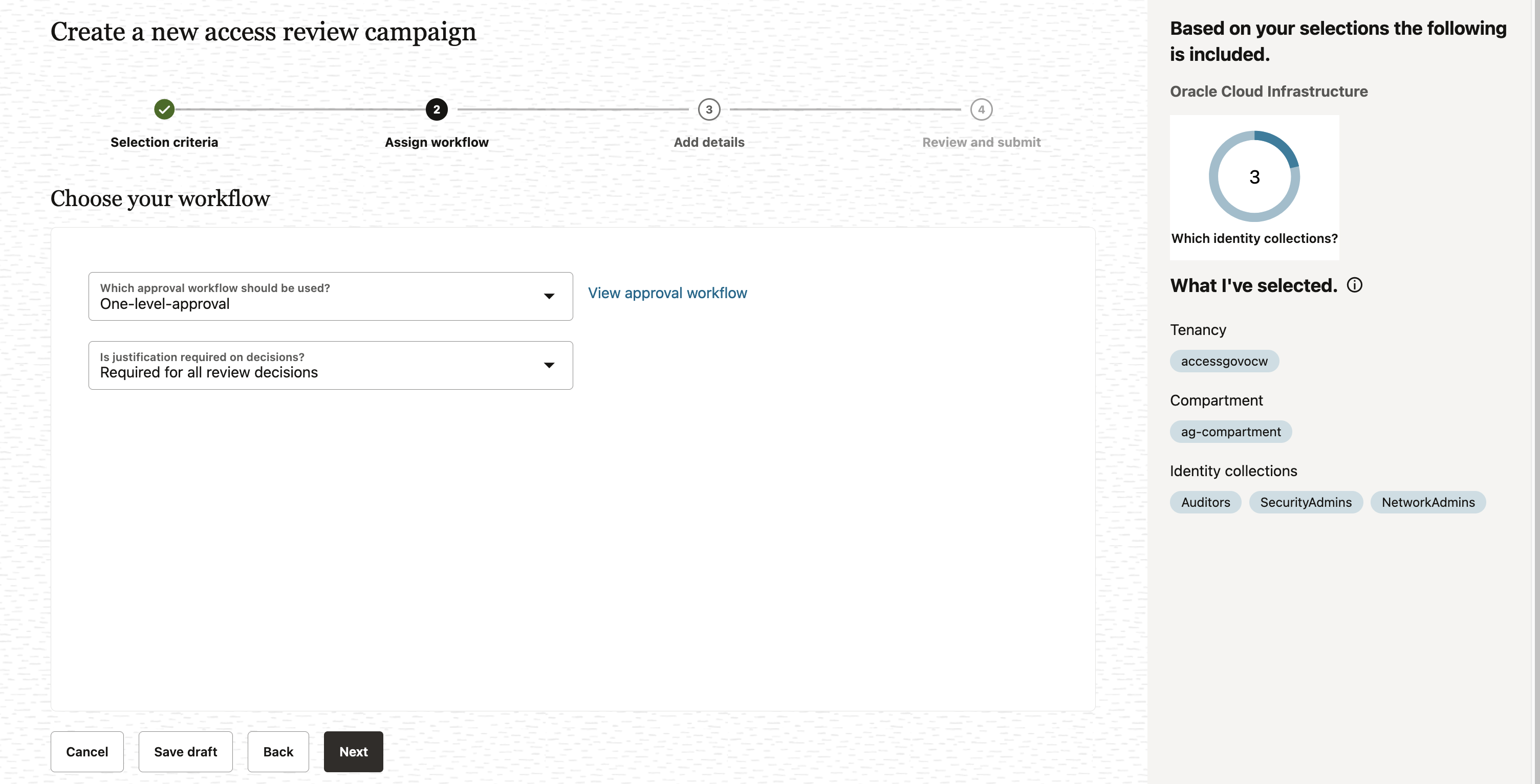 Access Governance Homepage