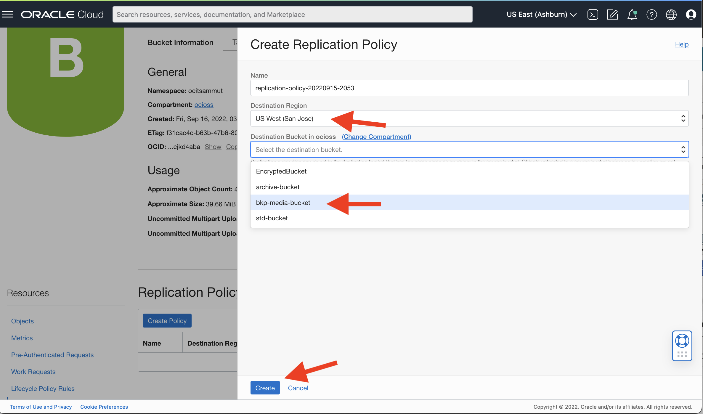 Replication Policy