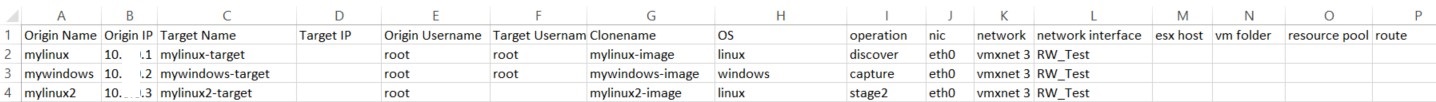 Sample Excel template for bulk upload of the hosts into the wave.