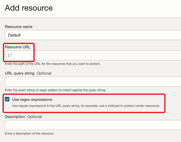 Adding resources.