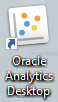 Oracle Analytics Desktop shortcut icon