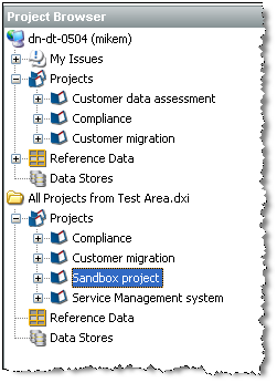 Project Browser Project Browser