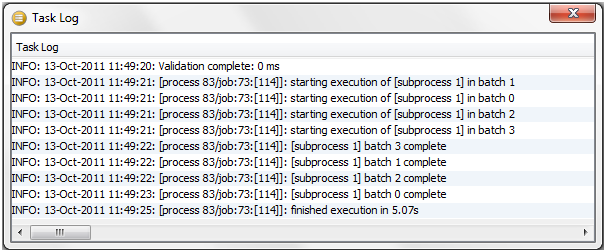 Task Log Task Log