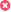 Cursor with red X.