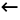 Icon of leftward facing arrow inside a circle