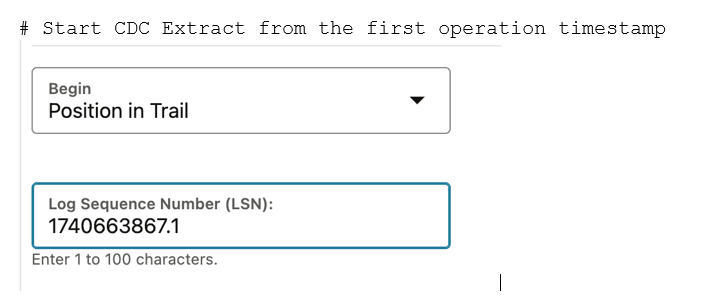 Start MongoDB CDC Extract.