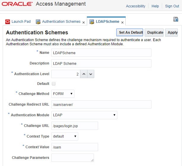 DCC HTTP Reverse Proxy With OAM