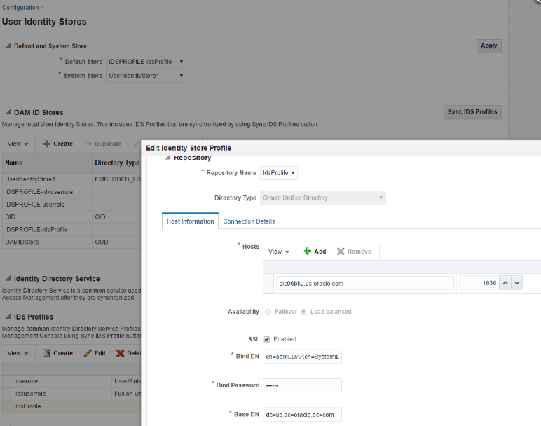 Create IDS Profile