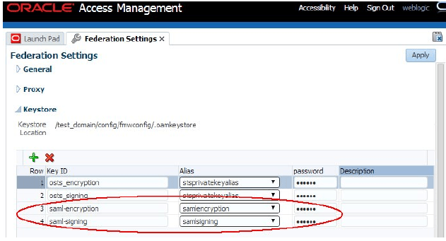 Updating OIF/OSTS Settings
