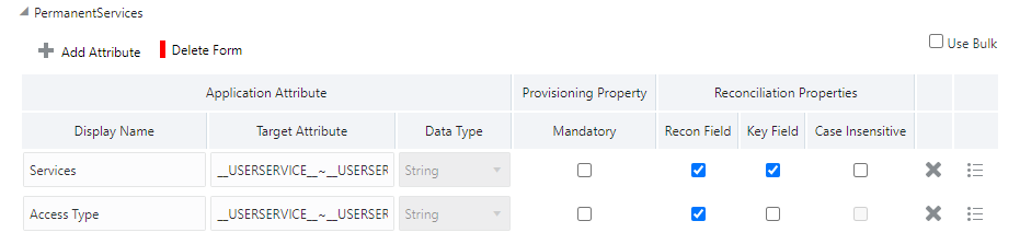 Default Attribute Mappings for ARCON Privileged Access Management PermanentServices Default Attribute Mappings for ARCON Privileged Access Management PermanentServices
