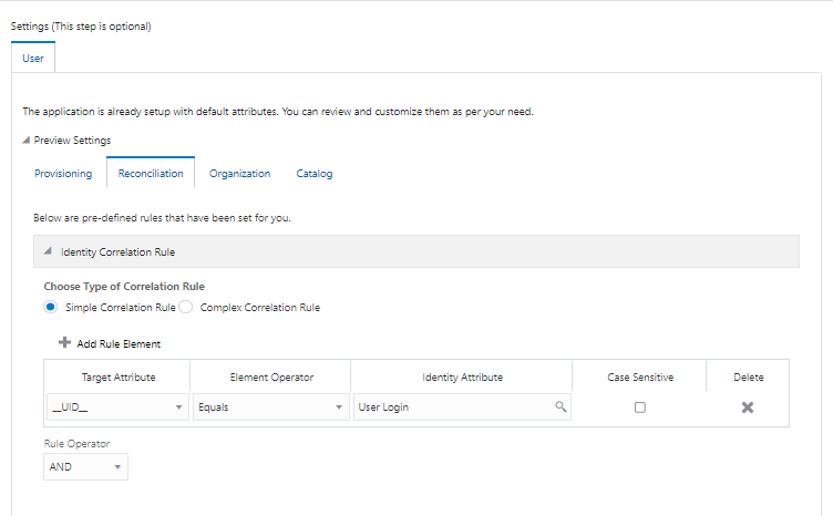 Simple Correlation Rule for SAP Ariba Target Application Simple Correlation Rule for SAP Ariba Target Application