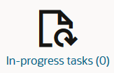In progess tasks