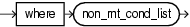 opt where clause opt where clause