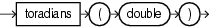to radians to radians
