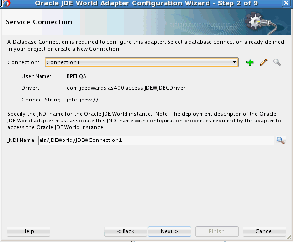 Description of jde-serviceconn2.gif follows Description of jde-serviceconn2.gif follows