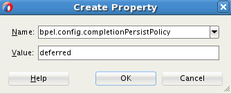 Create Property dialog