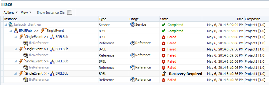 Description of bpel-flow-trace-midprocess.png follows