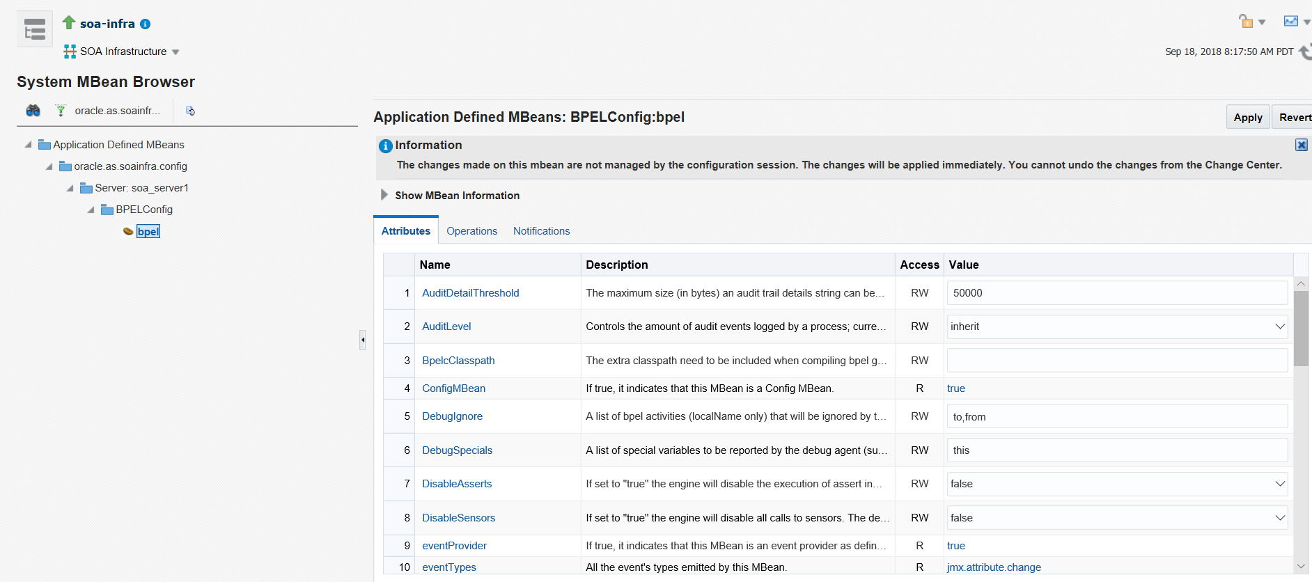 Description of soa-system-mbean-bpel.png follows