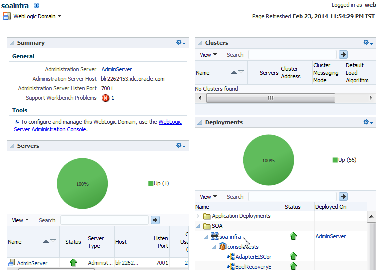 Description of soa-weblogic-domain.png follows