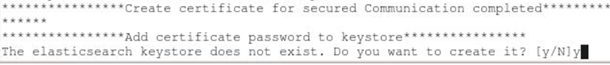 Add certificate password to Keystore