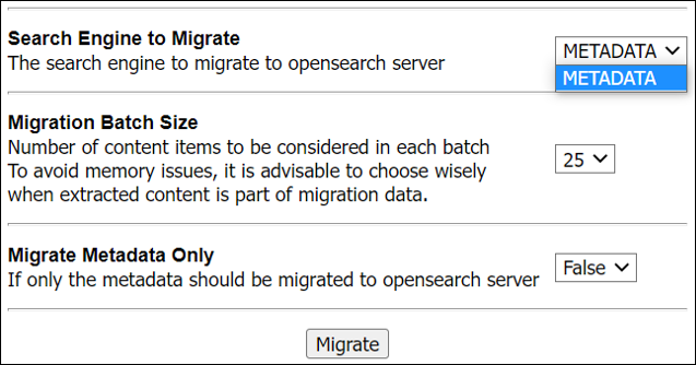 OpenSearch migration