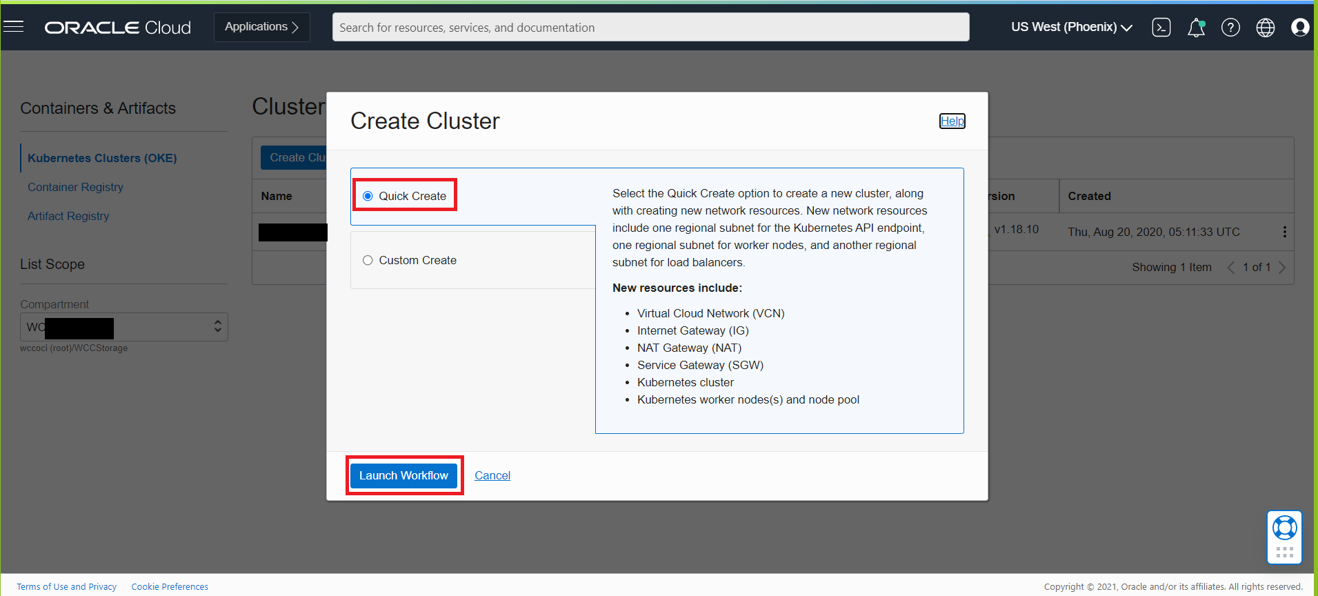 OKE-CLUSTER