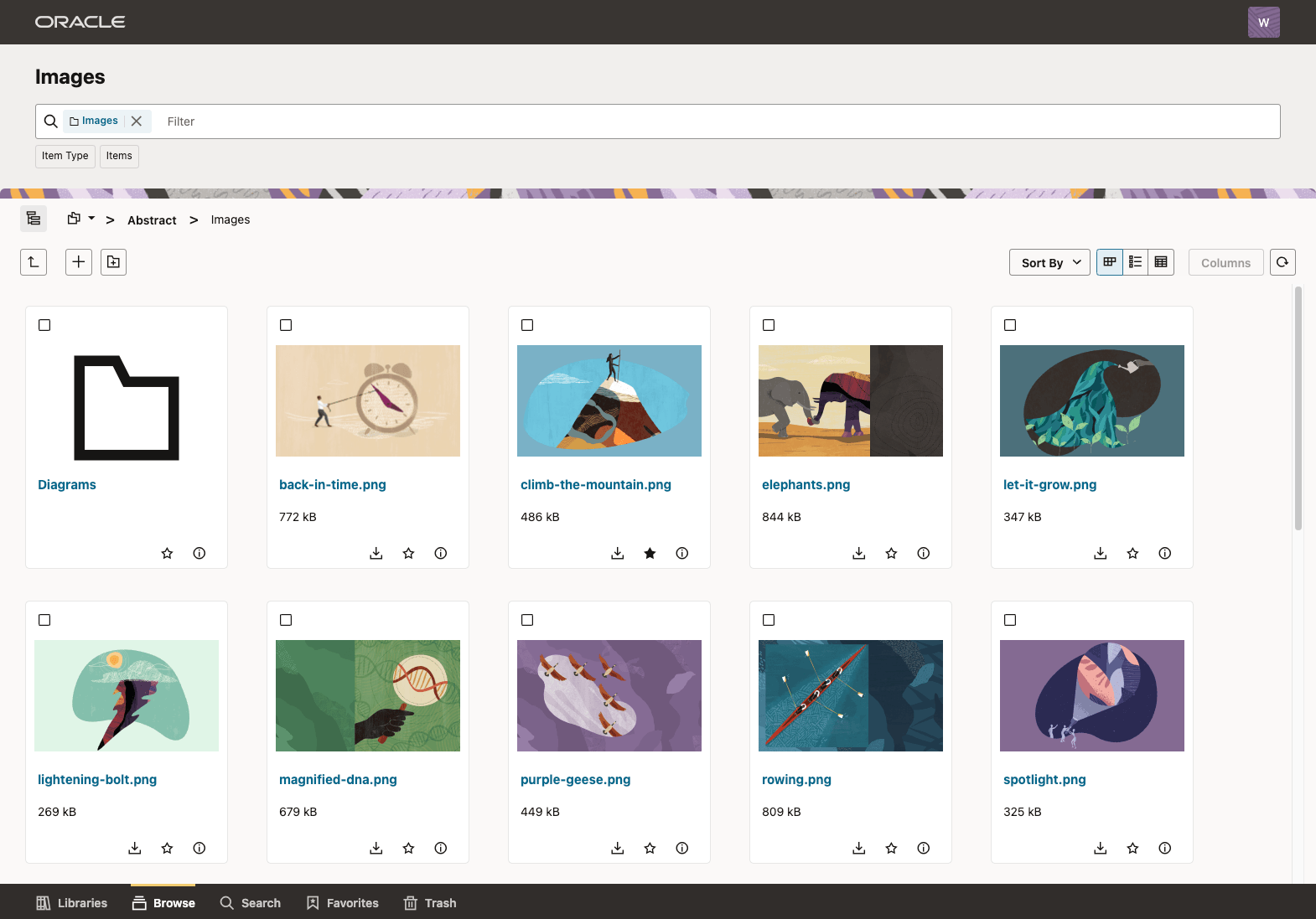 Redwood UI Card Layout