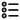 List Layout Icon