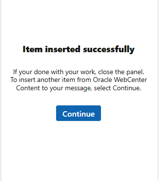 This image shows the Confirmation page.
